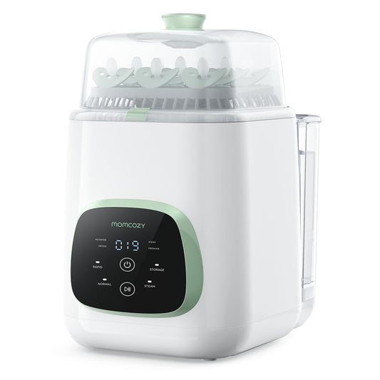 Momcozy KleanPal Pro: All-in-One Baby Bottle Washer, Sterilizer, Dryer for Pump Parts