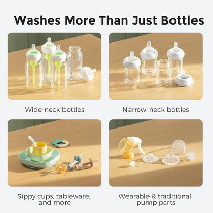 Momcozy KleanPal Pro: All-in-One Baby Bottle Washer, Sterilizer, Dryer for Pump Parts