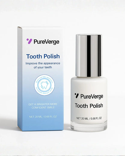 PureVerge Instant White Smile Tooth Polish for Brighter, Healthier Teeth